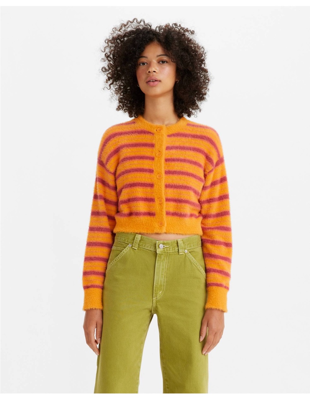NWT Levi's Cat Cardigan Sweater Sz XL